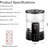 VIVOSUN 1.58 Gallons Dual Mist Ultrasonic Tabletop Humidifier with Adjustable Humidistat for 430 Cubic Feet