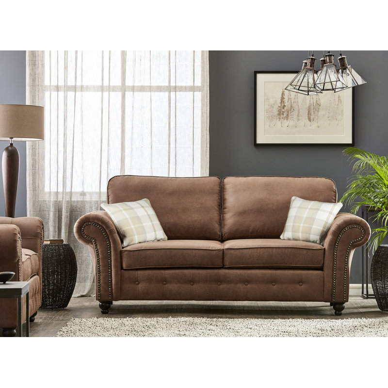 Bodnar Sofa, Brown, 3