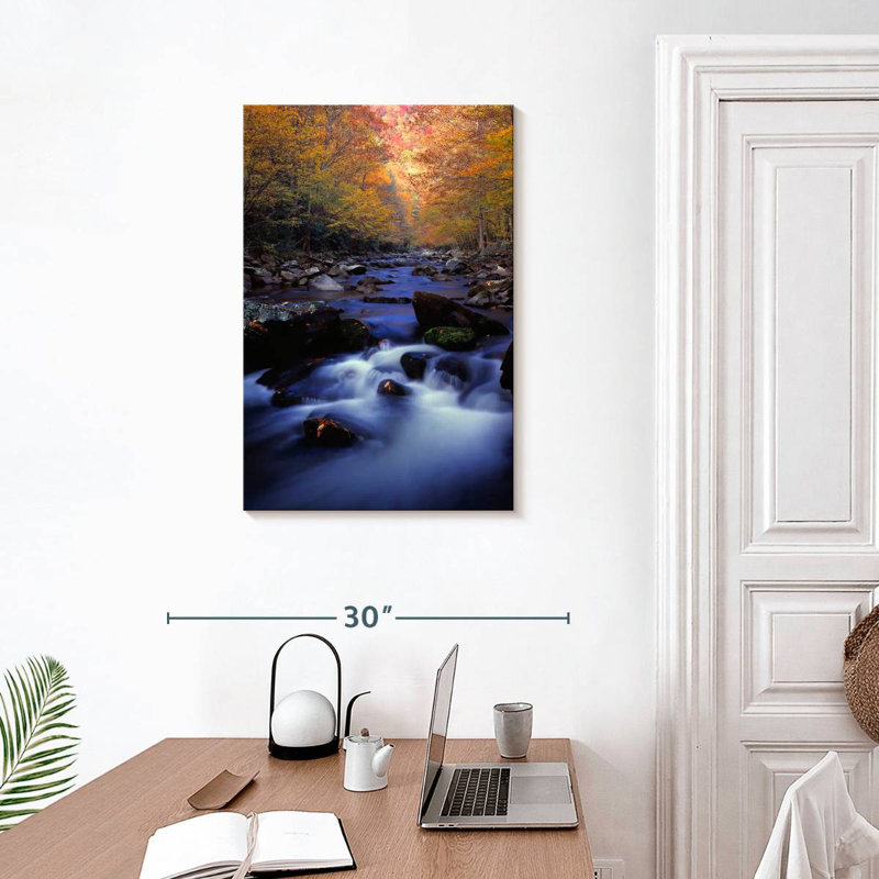 Alvord Smoky Mountain River, H 30 po x l 20 po