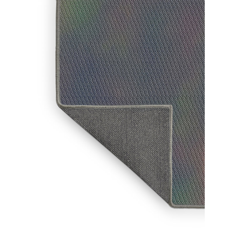 Vert Tapis décoratif, Rectangle 5 pi x 7 pi
