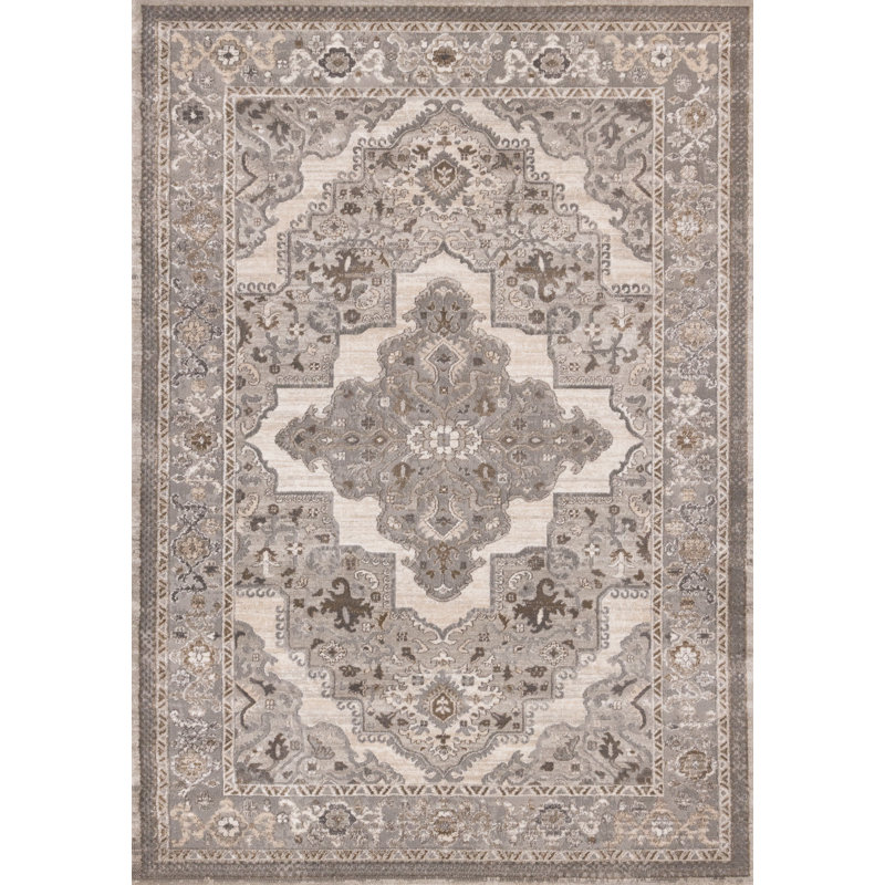 Tapis taupe Kymani, Rectangle 7 pi 10 po x 10 pi 6 po