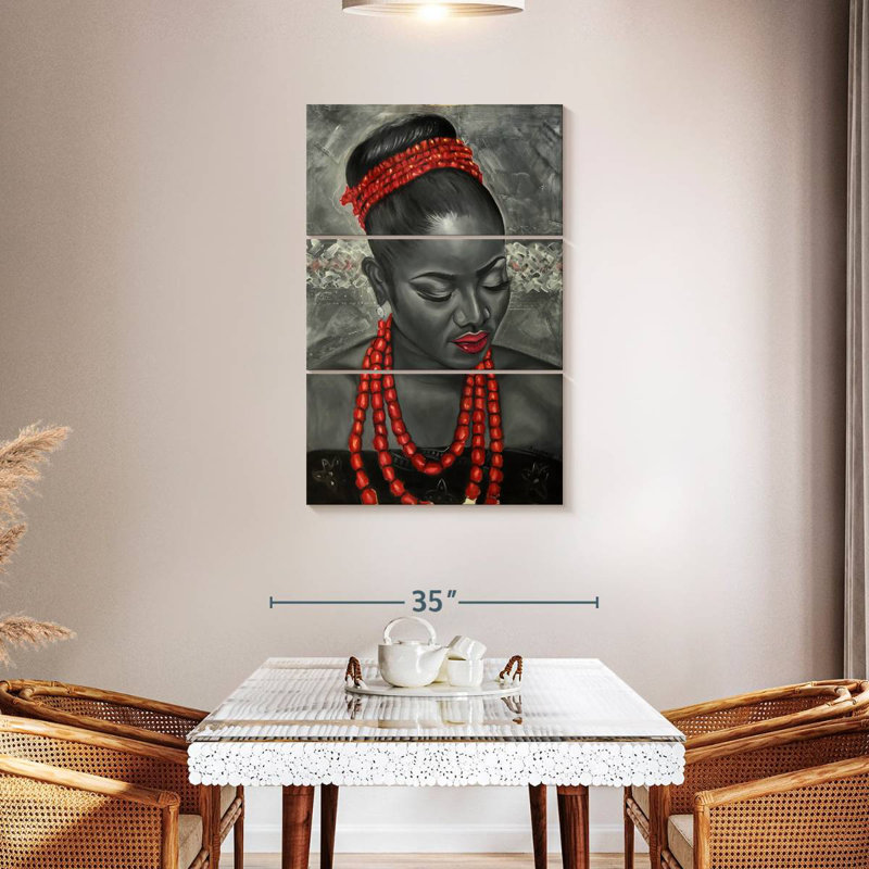 Leisha Culture I, 32" H x 20" W