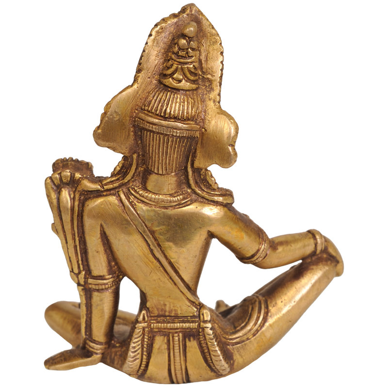 Figurine la tête abaissée, Or