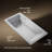 Archer 72" x 36" Drop-in Soaking Acrylic Bathtub with Heated-13238516