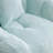 Giant Bean Bag Chair withFootstool, Oversized Bean Bag for Adults and Kids, Faux Fur Shell-Shaped Large Chair with Filler, Stuffed Big Accent Sofa, Floor Sofa for Gaming,Reading Living Room Bedroom-704301145