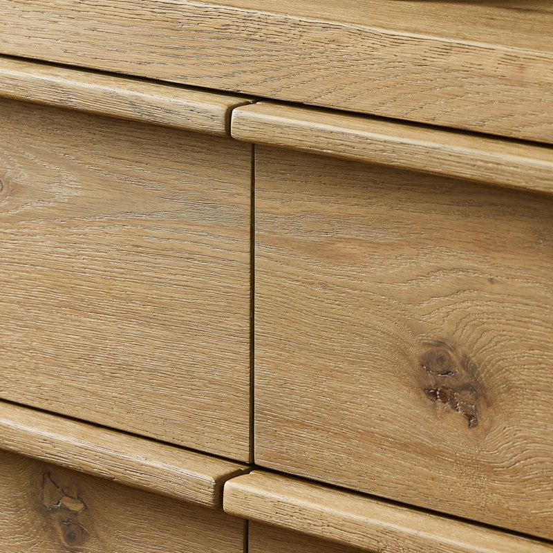 Emmer 6 Drawer Dresser-Aged Smoked Oak
