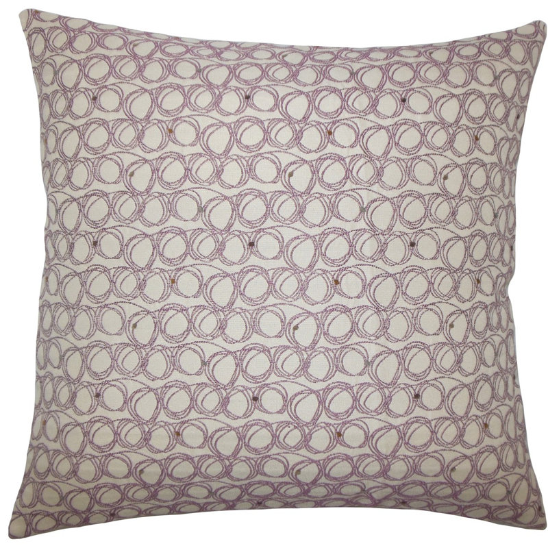 Coussin ladarius, H 20 po x l 20 po x P 5 po, Prune
