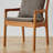 Simple Creative Solid Wood Cherry Wood Table Set-107124402