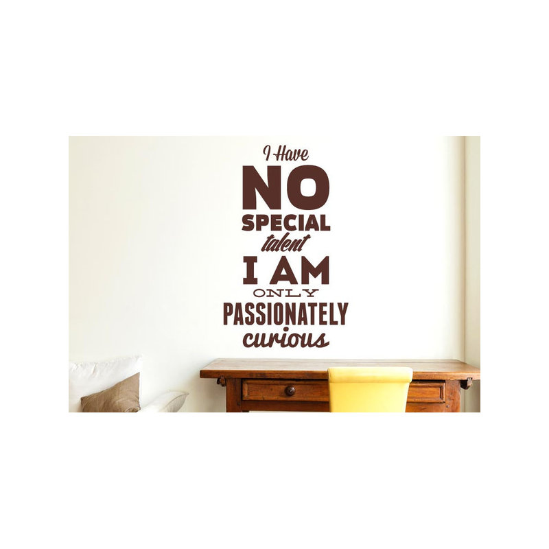 Non-Wall Damaging Wall Decal, Brown, Large