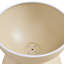 Tables rondes modernes et blanches Milk