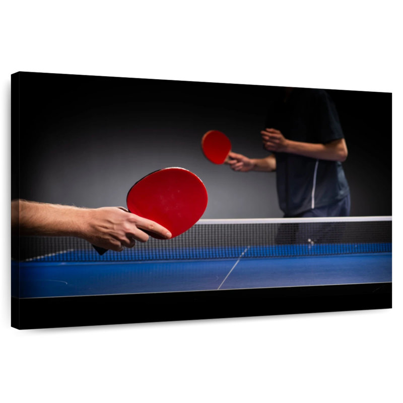 Match de tennis de table Sireci, H 8 po x l 12 po