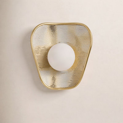 Marta Single Light Flush Mount Sconce