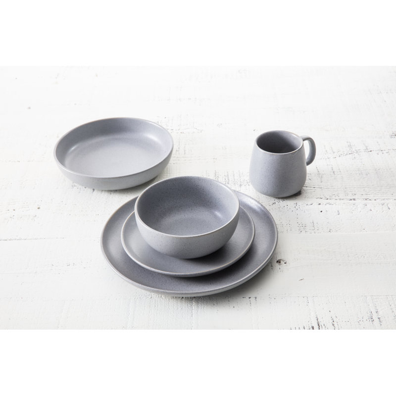Fortessa Sound 24 oz. Cereal Bowl, Cement Gray