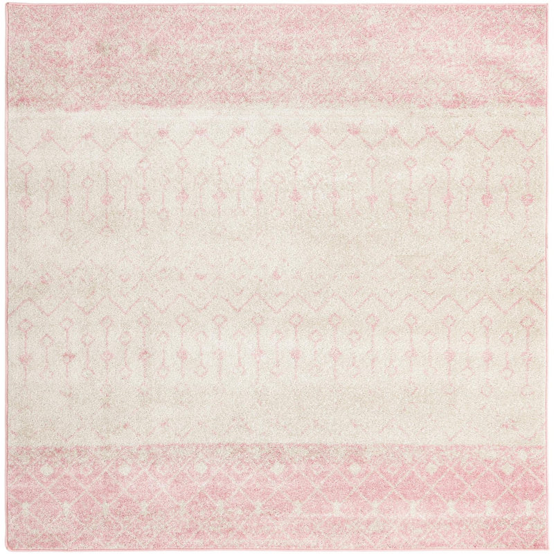 Bradley-Joe Abstract Indoor Rug, Square 7'10"