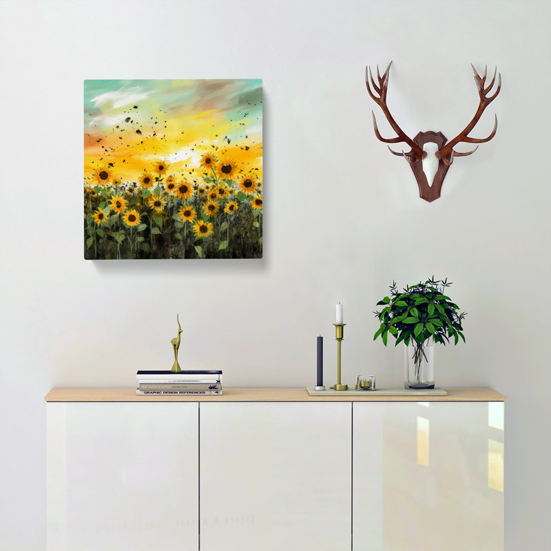 Modern Wall Art - Wrapped Canvas, 50cm H x 50cm W x 3cm D