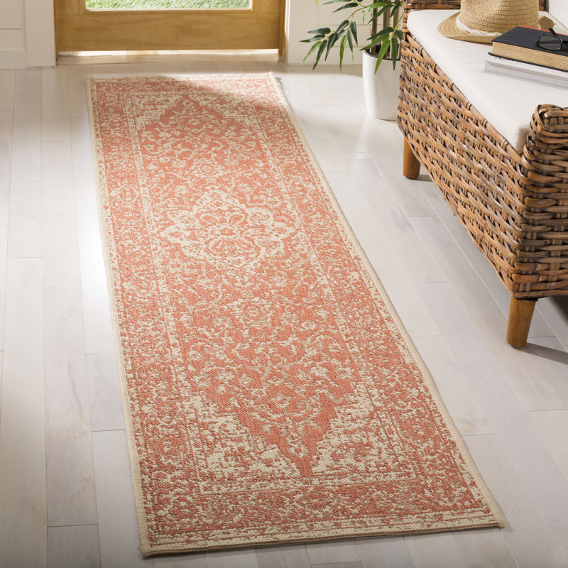 Allie Performance Oriental Indoor/Outdoor Area Rug