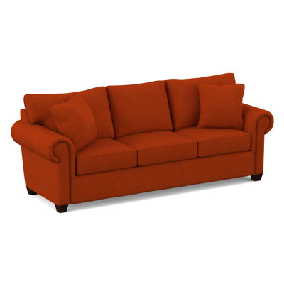 Grace 86" Round Arm Sofa with Reversible Cushions