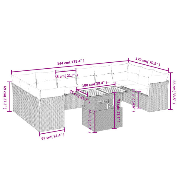 Dimensions du produit