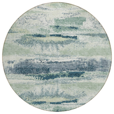 Aleighna Area Rug with Non-Slip Backing