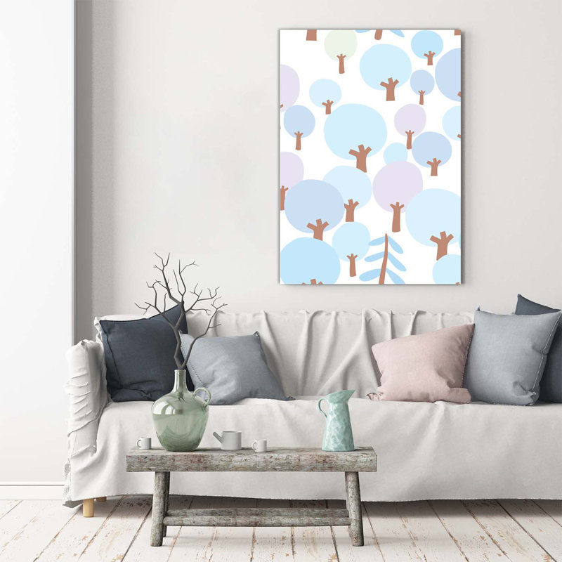 Trees - Wrapped Canvas Print