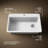 Riverby 33" Top-Mount Single-Bowl Kitchen Sink-124916691-111140621