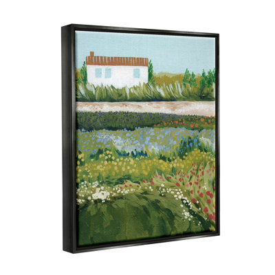 " Rural Cottage Wildflowers Blooming " by Grace Popp