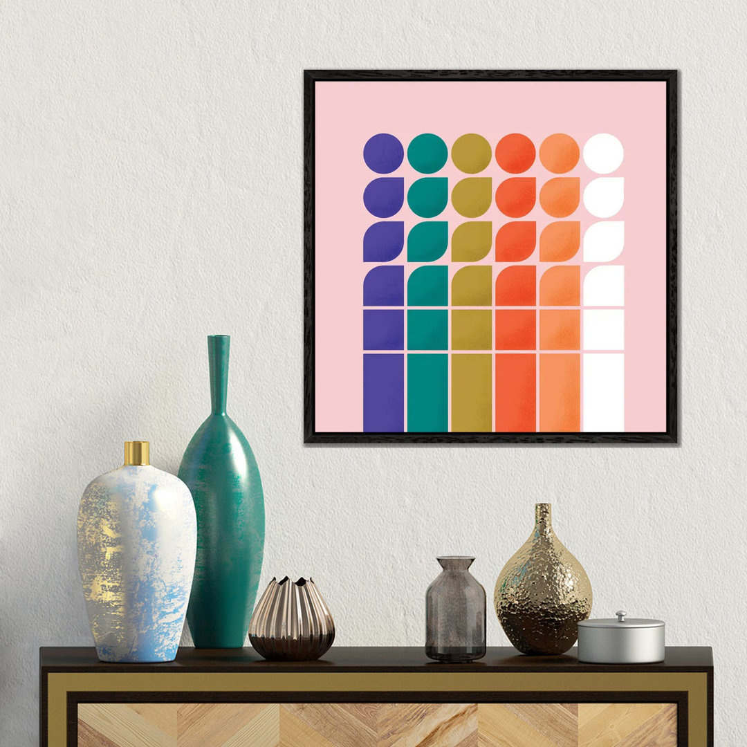 Colorful Changing Shapes von Show Me Mars - Gallery-Wrapped Canvas Giclée on Canvas