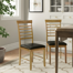 Bowerbank 46cm H Polyurethane Upholstered Ladder Back Side Chair