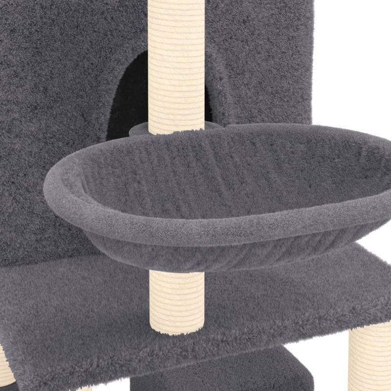 Keene 180cm H Cat Tree, Dark Grey