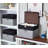 Foldable Lidded Storage Bin [3-Pack] Collapsible Sturdy Cationic Fabric Storage Basket Cube W/Handles-84705295