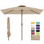  Parasol de marché rectangulaire 120 po x 78 po avec manivelle-1920056161