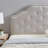 Cammock Upholstered Wingback Headboard-34997981