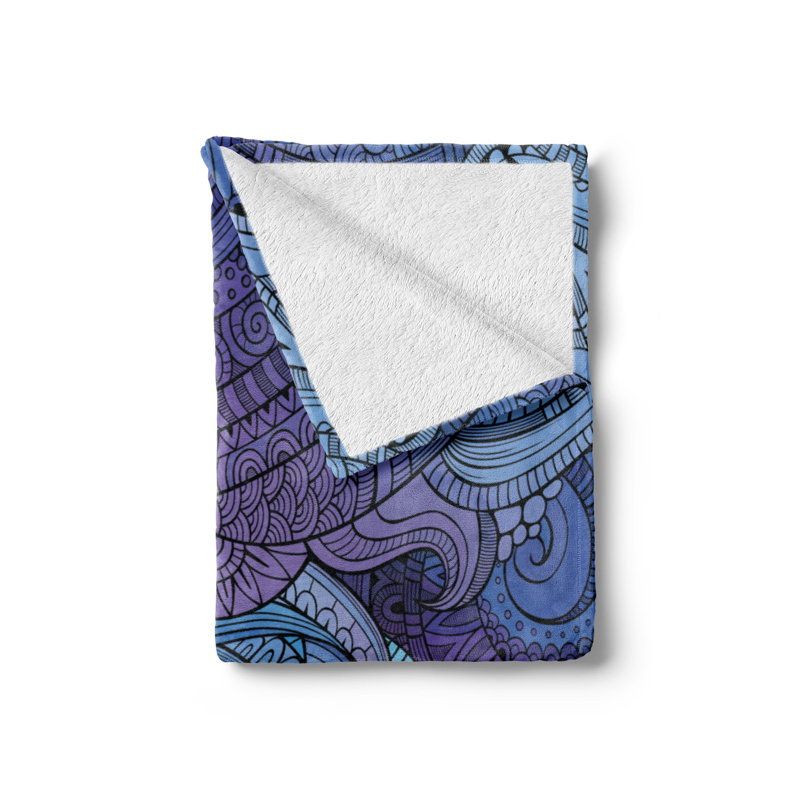 Hand Woven Throw Blanket, 50" x 60"