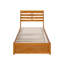Lit plateforme en bois massif Lamareon avec pied de lit et lit gigogne-1852938156-1852938155