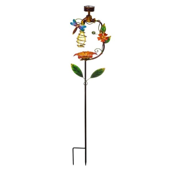 Evergreen Enterprises, Inc Weather Resistant Metal Insects Garden Stake ...