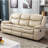Faux Leather Lift Assist Recliner