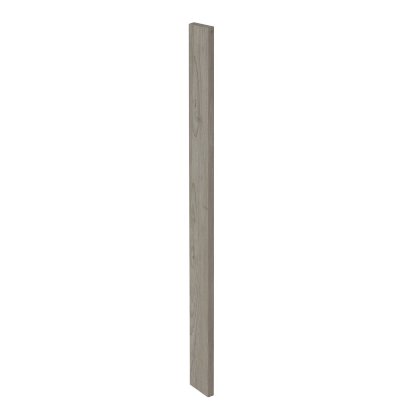 Bourre Radiance Slab, Gris nordique, H 34,5 po x l 3 po