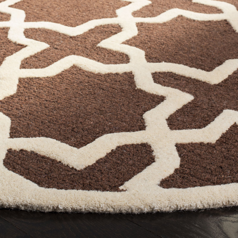 Tapis en laine touffeté à la main igna Cambridge, Rectangle 8 pi x 10 pi