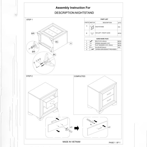 Dimensions du produit