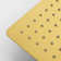 1-Spray Patterns With 2.5 GPM 15.7 In. Ceiling Mount Fixed Shower Head With Shower Arm In Brushed Gold