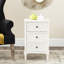 Calvo 43.18cm W Solid + Manufactured Wood Bedside Table-14344228