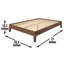 Antolic Solid Wood Platform Bed-42665277-42665279