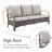 Bobra 78'' Outdoor Patio Sofa with Cushions-1200419412