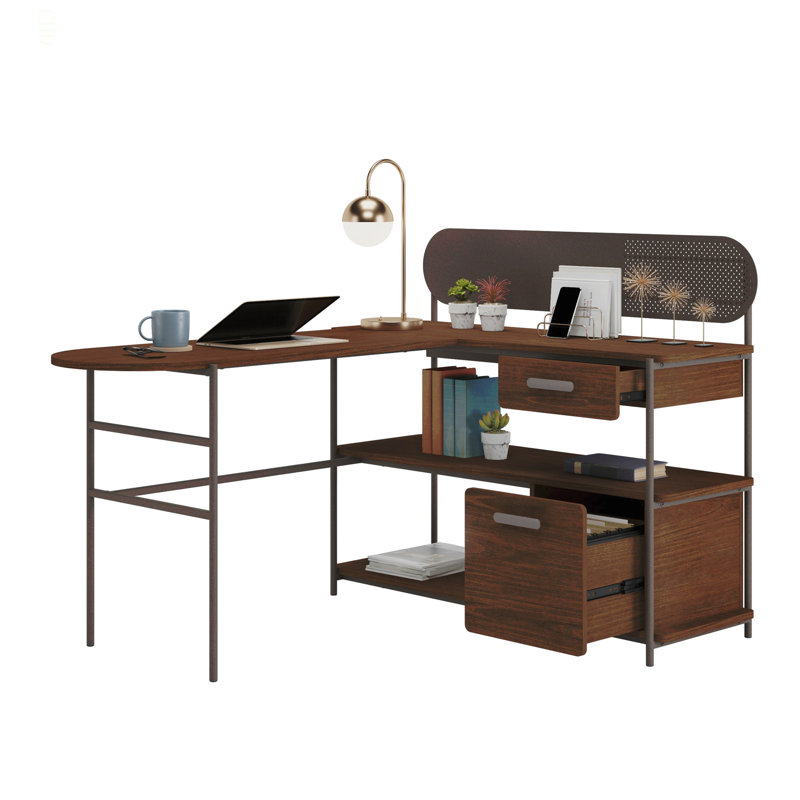 Finition de bureau en L idéale pour le bureau ou le bureau dans la chambre ou le salon