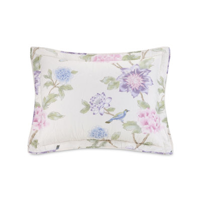 Taie décorative en coton matelassé Blooming Tree
