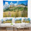 Tapisserie panorama "landscape antique of assisi"-28497615
