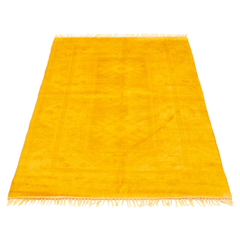 Tapis doré à transition de couleur 5 pi 4 po x 8 pi 5 po