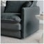 Fauteuil d'appoint avec repose-pieds Raille-118444868