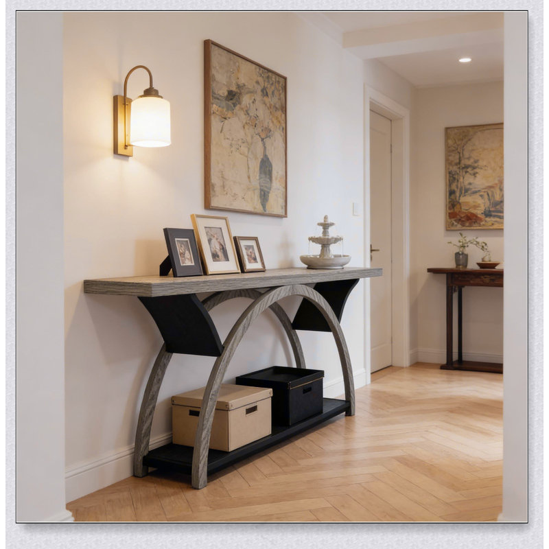 2-Tier Side Table,Entryway Table,Console Table