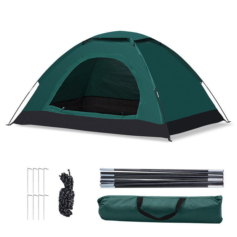 Cantres 2 Person Tent, Green